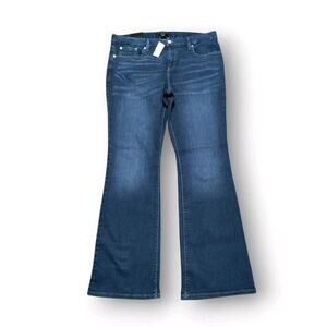 Banana Republic Bootcut Jeans Low Rise Womens Size 32 / 14 ( 36 x 32 ) Brand New